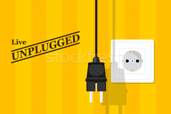 Photos socket style illustration vivre musique [[stock_photo]] © shai_halud