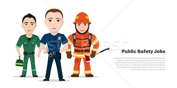 Public safety jobs Stock photo © shai_halud