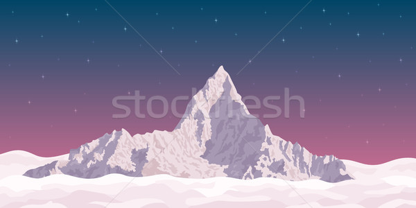 mountain peak landscape Stock photo © shai_halud