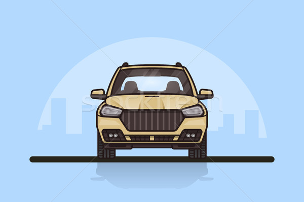 Car. Front side view. Stock photo © shai_halud
