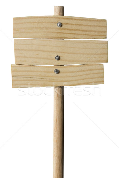 empty wooden Pointer Stock photo © sharpner