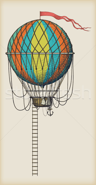 Old Air Balloon Stock photo © sharpner