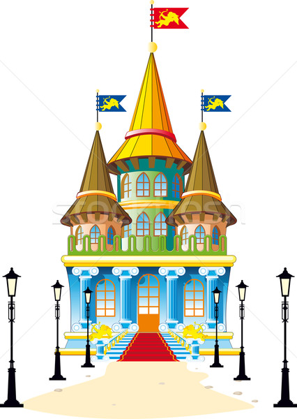 Fairytale castle Stock photo © sharpner