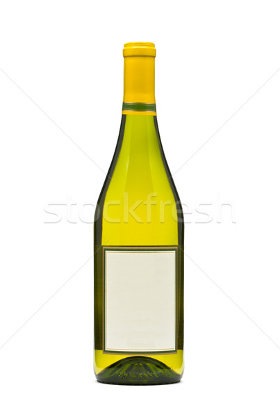 бутылку вина белый фон лет пить Сток-фото © ShawnHempel