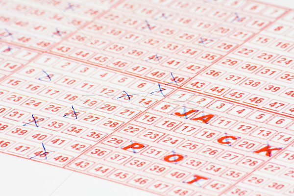 Lottery ticket Stock photo © ShawnHempel