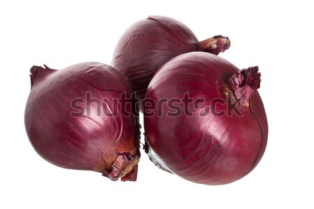 Stock photo: Red onion bulbs