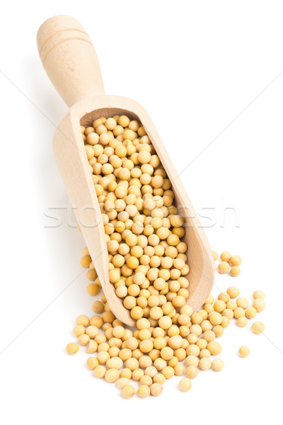Dry soybeans in scoop Stock photo © ShawnHempel