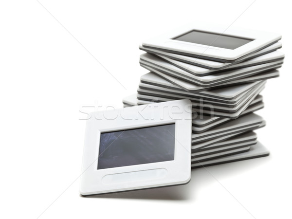 Stack of transparency slides Stock photo © ShawnHempel