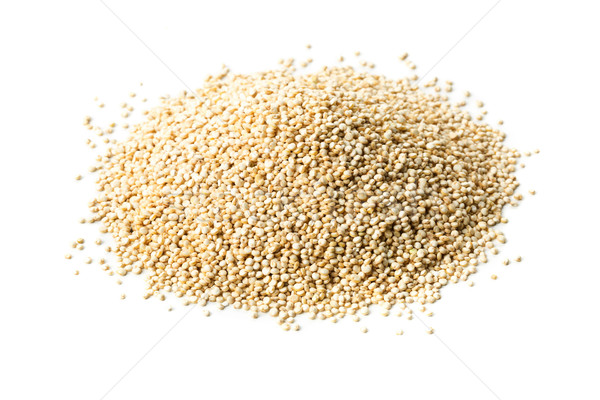 Heap of raw, uncooked quinoa seed Stock photo © ShawnHempel
