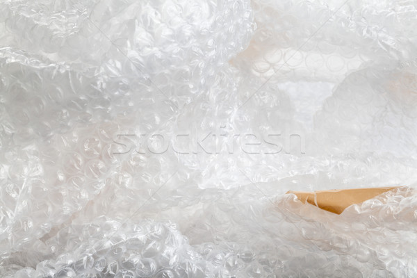 Crumpled bubble wrap Stock photo © ShawnHempel