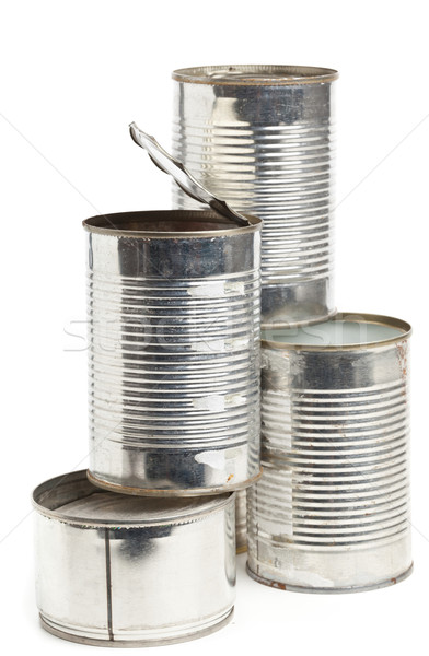 Used aluminum cans Stock photo © ShawnHempel