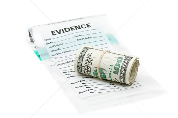 Money evidence Stock photo © ShawnHempel
