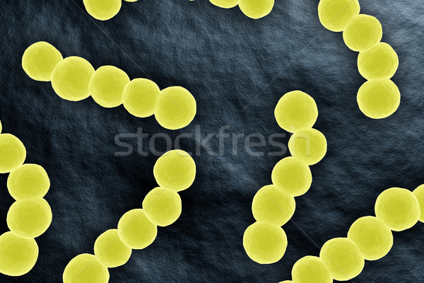 Bakteri mikroskobik görmek 3d illustration yüzey soyut Stok fotoğraf © ShawnHempel