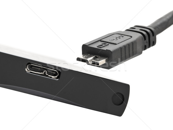 USB 3.0 connector Stock photo © ShawnHempel