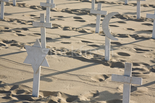 крестов символический набор вверх антивоенный протест Сток-фото © ShawnHempel