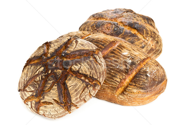 Hand made bread loaves Stock photo © ShawnHempel
