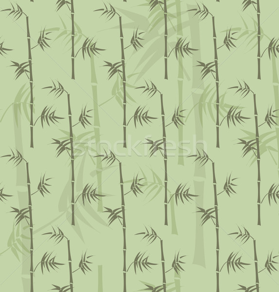 Repeatable bamboo stems texture  Stock photo © ShawnHempel