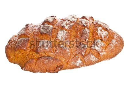 Whole loaf of farmhouse bread Stock photo © ShawnHempel