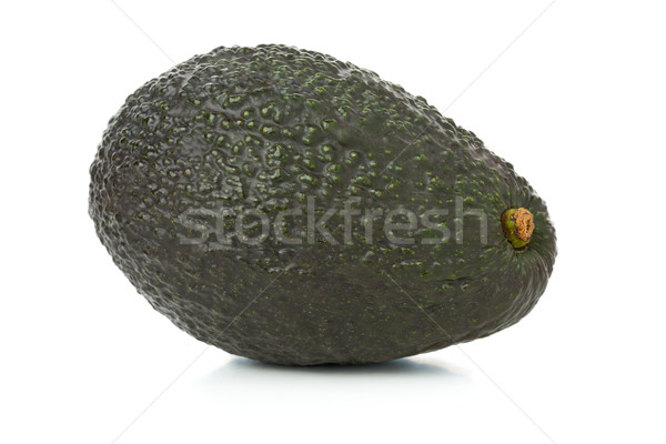 Uncut, whole, ripe avocado fruit Stock photo © ShawnHempel