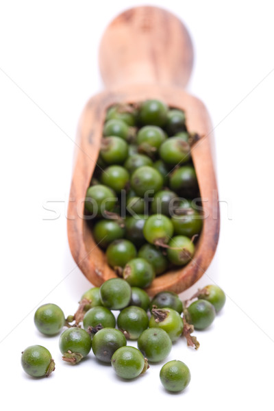 Green peppercorns Stock photo © ShawnHempel