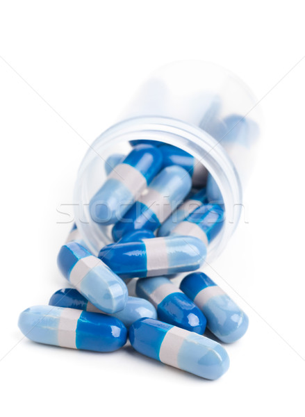 Pills in pill bottle Stock photo © ShawnHempel