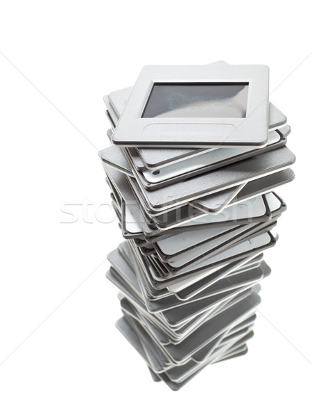 Stack of transparency slides Stock photo © ShawnHempel