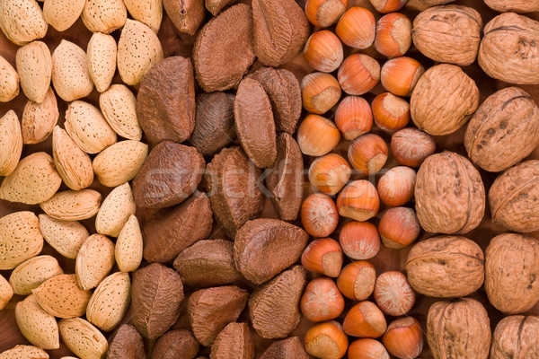 Nut arrangement Stock photo © ShawnHempel