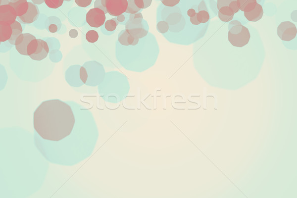 Vintage colored abstract bokeh background Stock photo © ShawnHempel