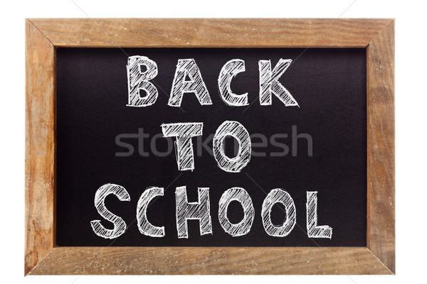 Back to school chalk writing Stock photo © ShawnHempel
