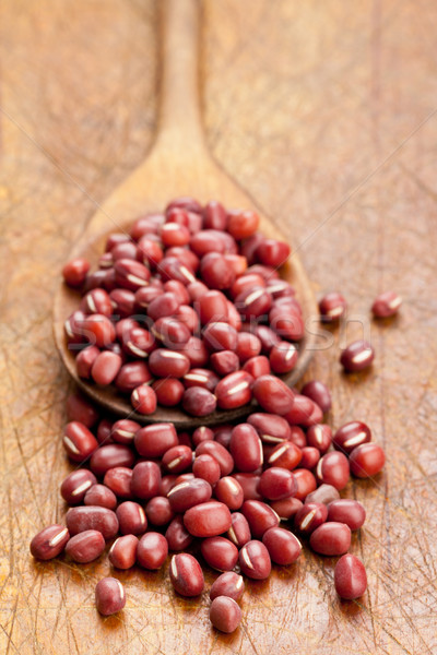 Raw azuki beans Stock photo © ShawnHempel