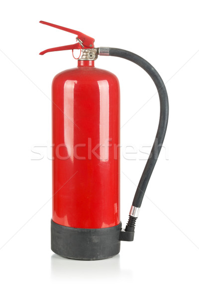 Fire extinguisher on white Stock photo © ShawnHempel