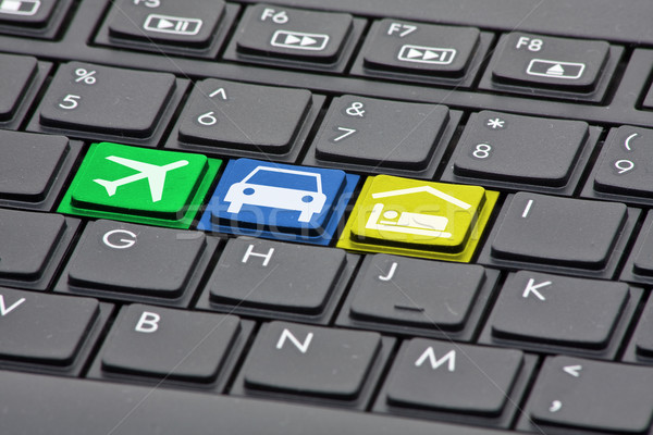Online booking concept Stock photo © ShawnHempel