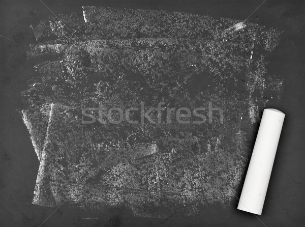 Unclean blackboard with chalk Stock photo © ShawnHempel