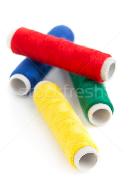 Sewing yarn rolls Stock photo © ShawnHempel