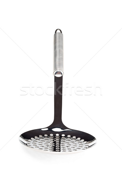 Skimming ladle or skimmer over white background Stock photo © ShawnHempel