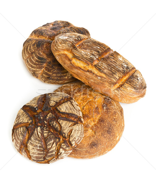 Hand made bread loaves Stock photo © ShawnHempel