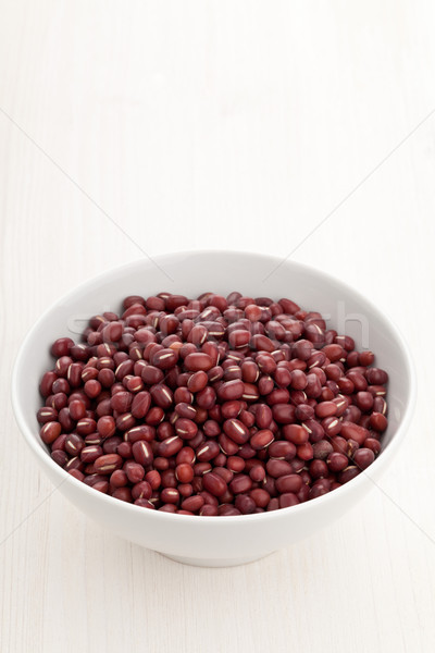 Azuki beans in bowl Stock photo © ShawnHempel
