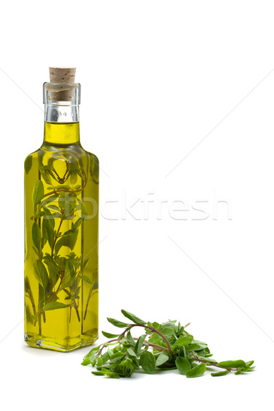 Marjoram infused olive oil Stock photo © ShawnHempel