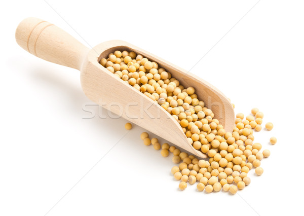 Dry soybeans in scoop Stock photo © ShawnHempel