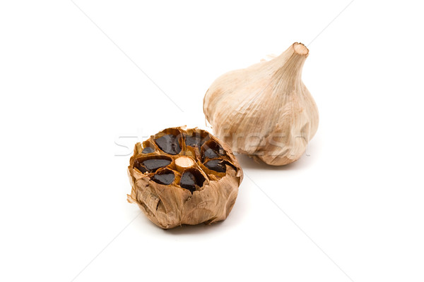 Black fermented garlic Stock photo © ShawnHempel