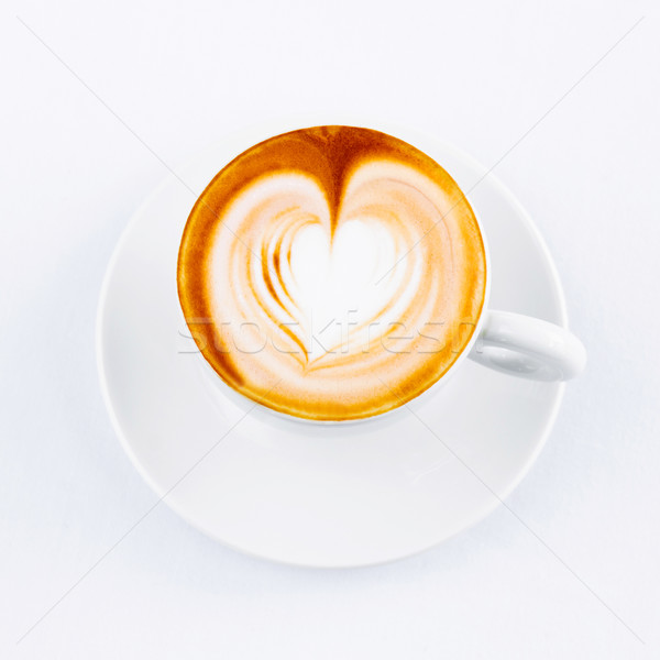 [[stock_photo]]: Cappuccino · tasse · dessin · café · nature · chocolat