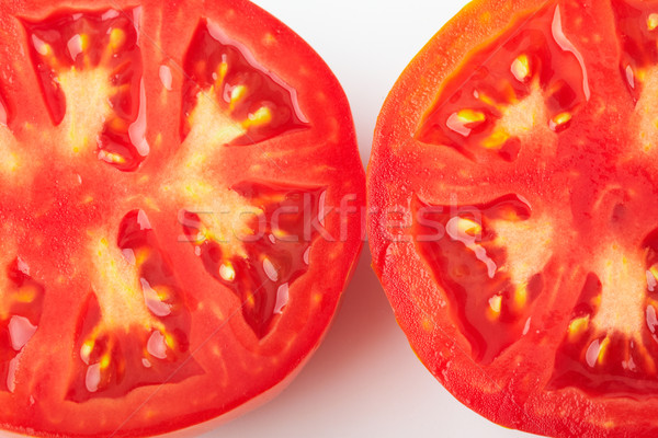 Two cutted tomatoes Stock photo © shyshka
