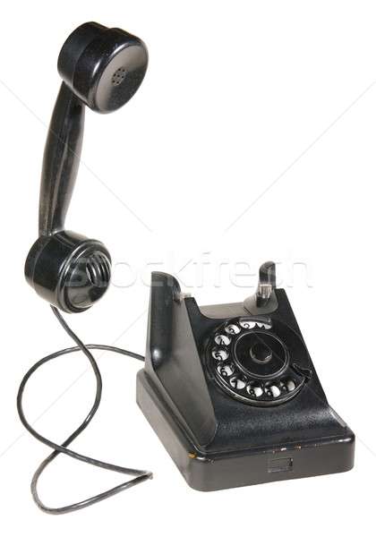 Eski telefon telefon 1950 1960 plastik Stok fotoğraf © sibrikov