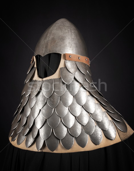 Fer casque médiévale chevalier lourd [[stock_photo]] © sibrikov