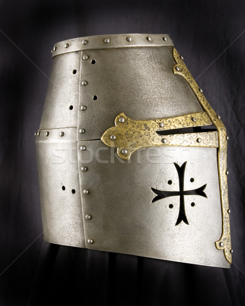 Iron helmet Stock photo © sibrikov