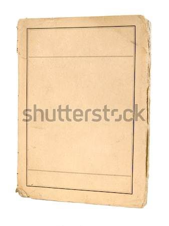 Stock photo: The ancient book 