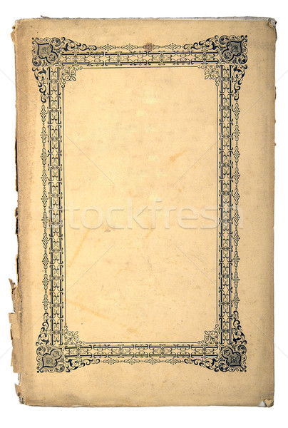 ősi könyv fény absztrakt művészet fekete Stock fotó © sibrikov