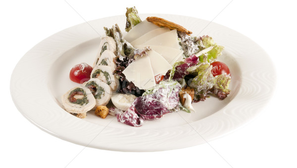 étterem ízletes gyönyörű étel fehér konyha Stock fotó © sibrikov