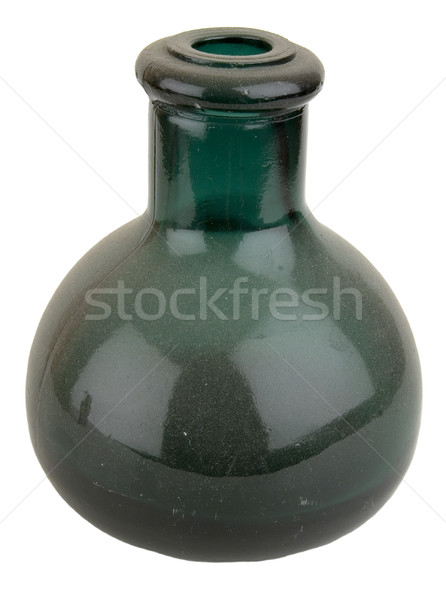 Fles antiquair glas vloeibare producten gebruikt Stockfoto © sibrikov