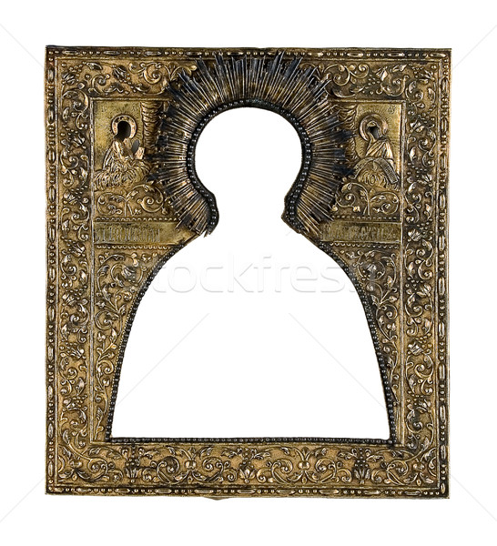 Stipendio metal sacro icona materiale bronzo Foto d'archivio © sibrikov